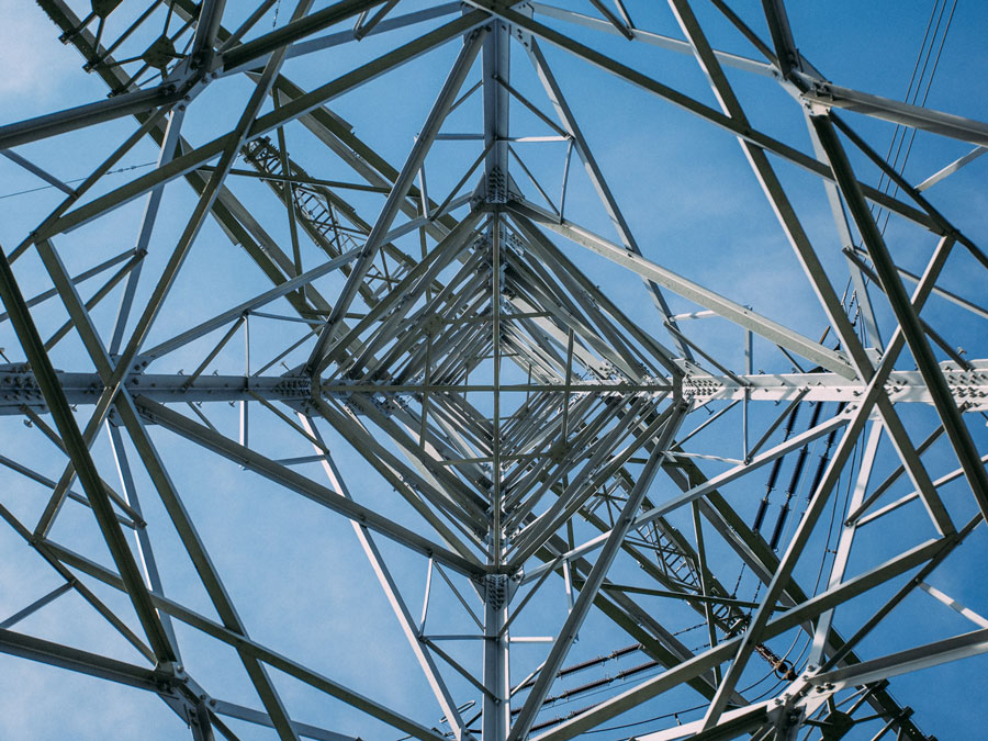 High tension tower